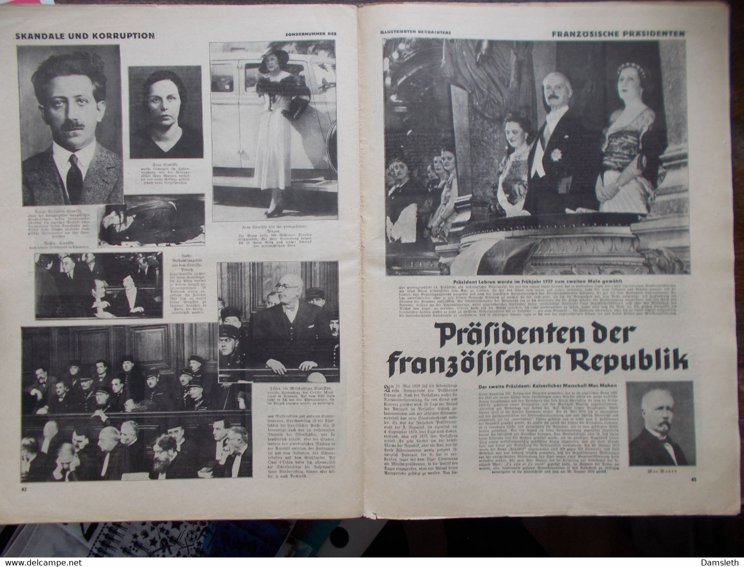 Germany 1933-45; "IB" Illustrierte Beobachter - Frankreichs Schuld