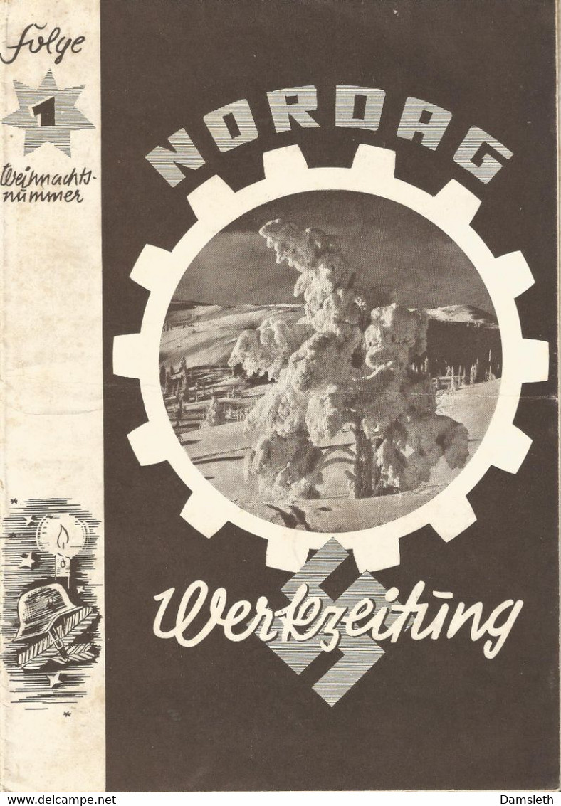 Deutschland; WK2  - "Nordag" Werkzeitung; Norwegen/Deutschland, Folge 1 Weihnachtsnuemmer - 5. World Wars