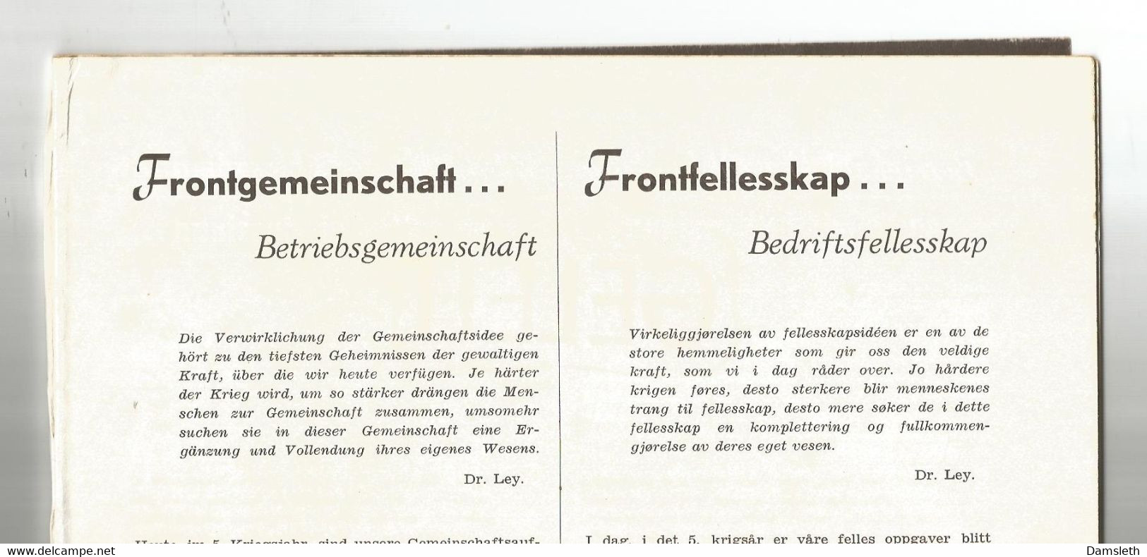 Deutschland; WK2  - "Nordag" Werkzeitung; Norwegen/Deutschland, Folge 1 Weihnachtsnuemmer - 5. World Wars