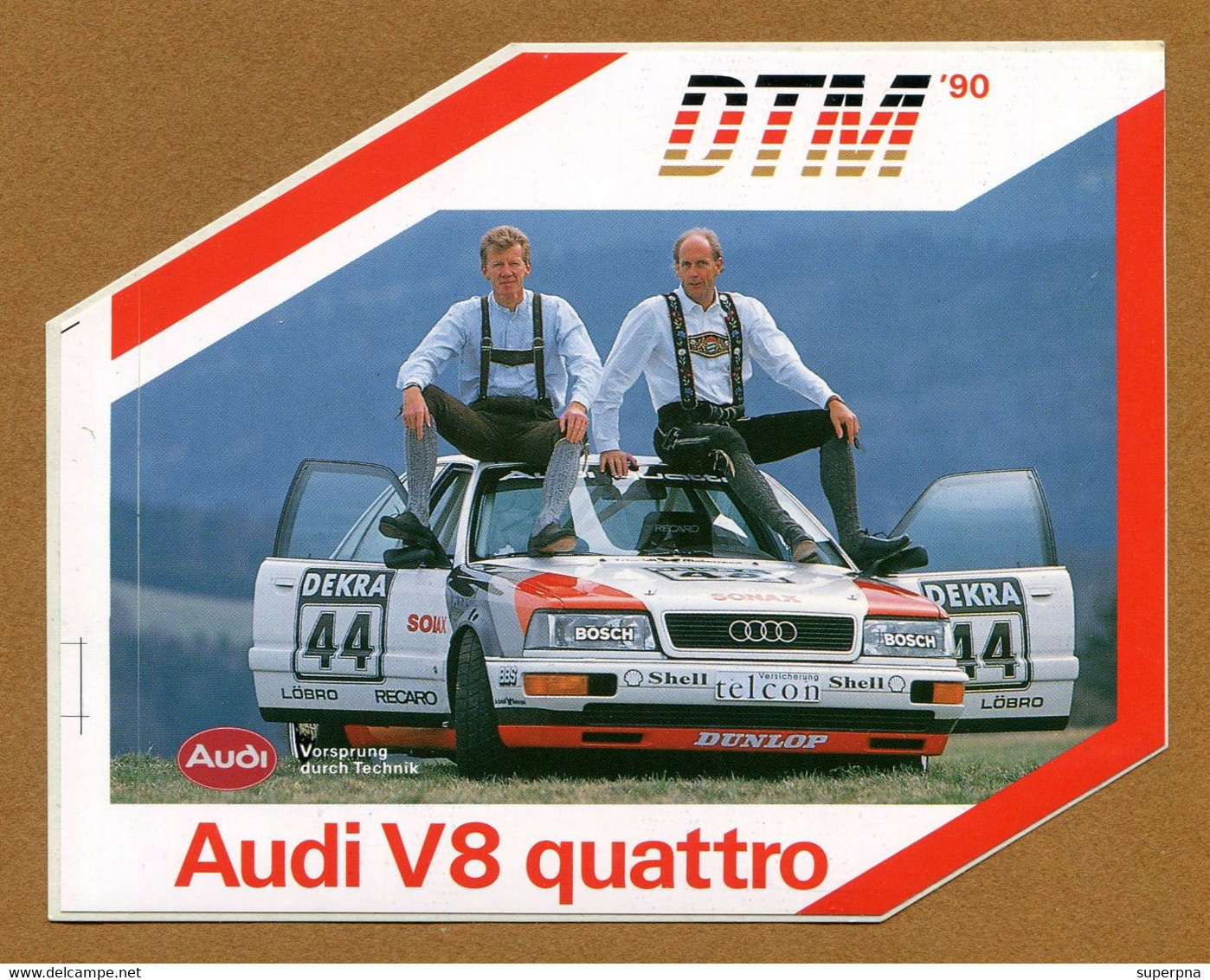 " AUDI V8 QUATTRO - DTM'90 " - Autocollants