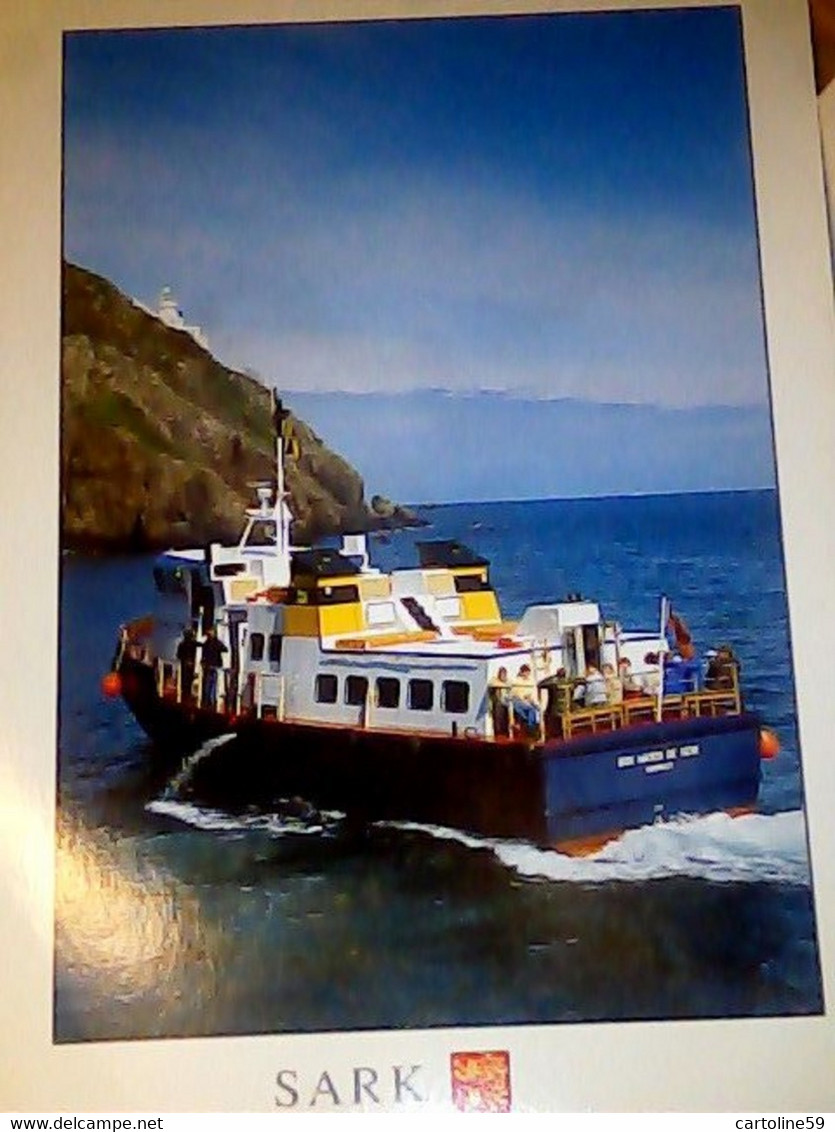 ENGLAND CANAL Ferry "Bon Marin De Serk" / Fährschiff / Sark Ferry NAVE SHIP E FARO   N1995 IF9252 - Sark