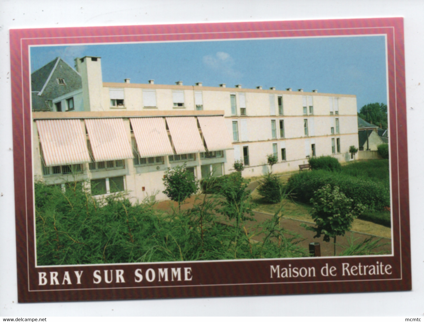 CPM  -  Bray Sur Somme (80340 - Picardie) - Vallée De La Haute Somme - Maison De Retraite Louis Marais D'Arc - Bray Sur Somme