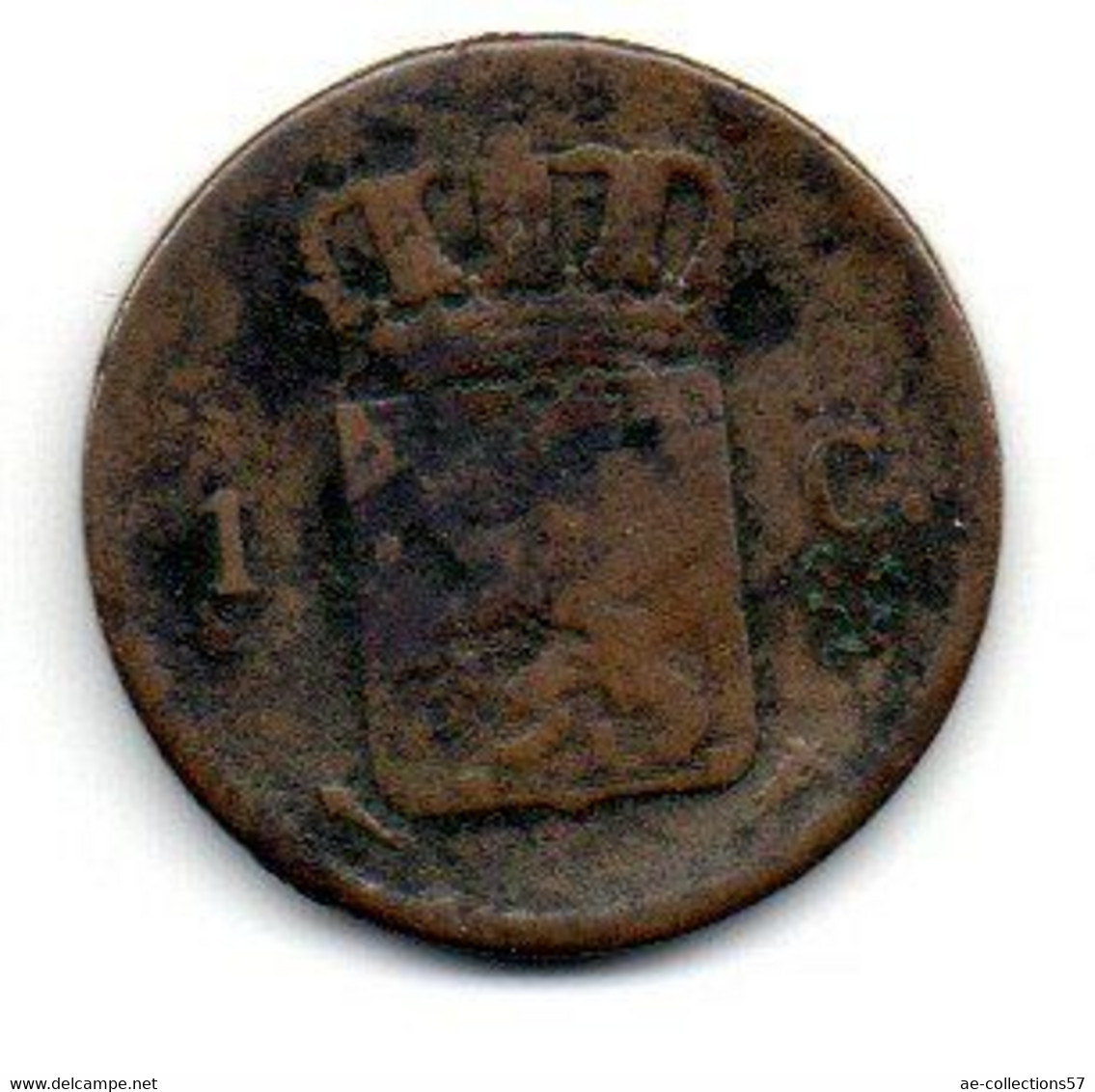 Pays Bas  -  Cent  1826 -  B - 1849-1890: Willem III.