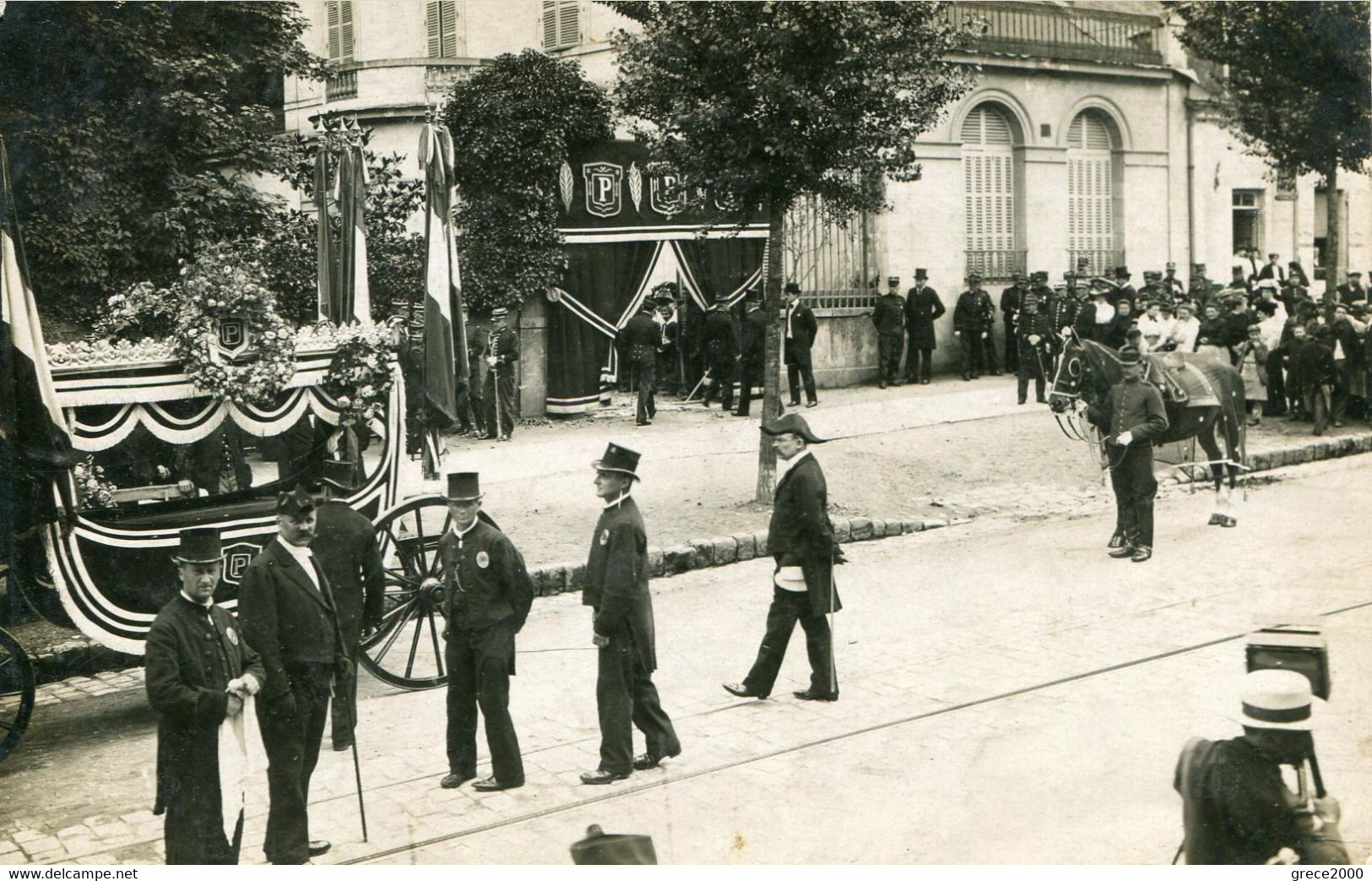 Le Mans   Obsèques ???carte Photo ( F Chantelou 136 Bis Rue Chanzy ) - Le Mans