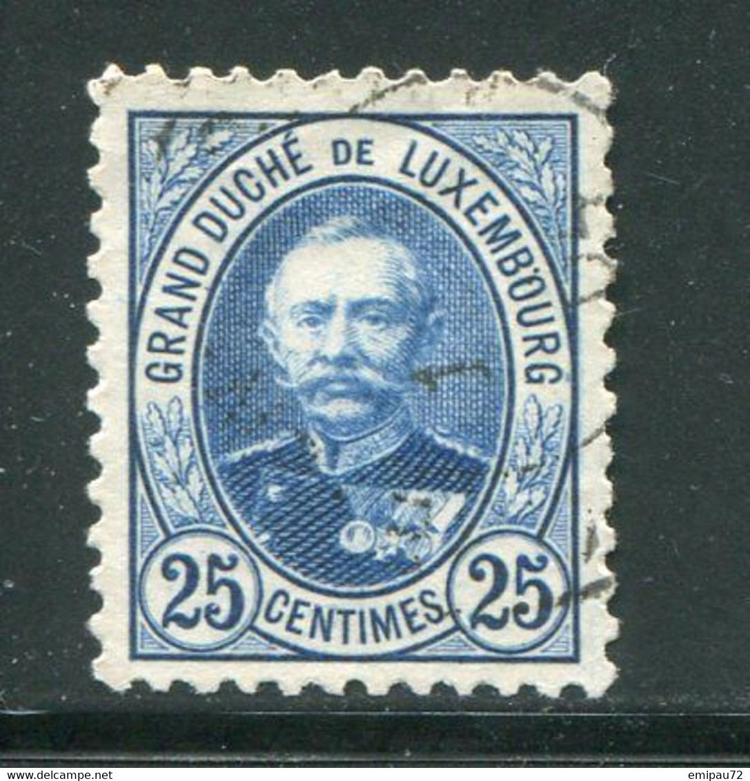 LUXEMBOURG- Y&T N°62- Oblitéré - 1891 Adolfo Di Fronte