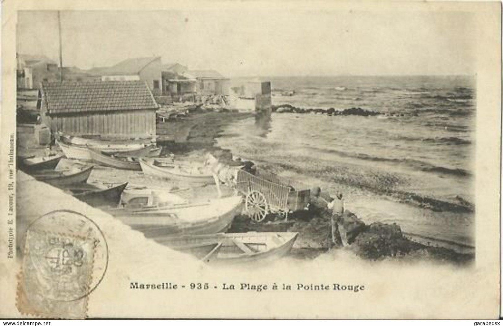 CPA De MARSEILLE - La Plage à La Pointe Rouge. - Old Port, Saint Victor, Le Panier