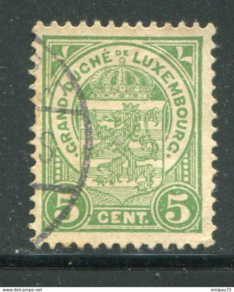 LUXEMBOURG- Y&T N°92- Oblitéré - 1907-24 Abzeichen