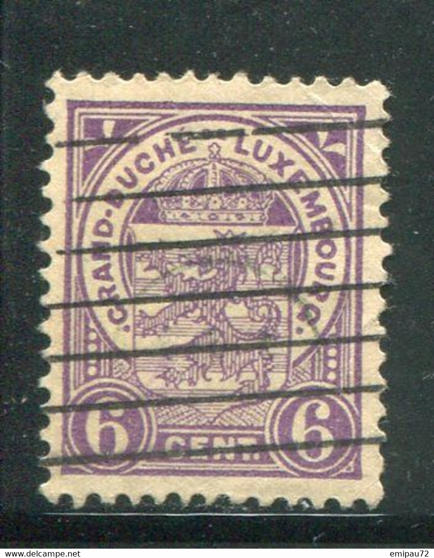 LUXEMBOURG- Y&T N°93- Oblitéré - 1907-24 Abzeichen