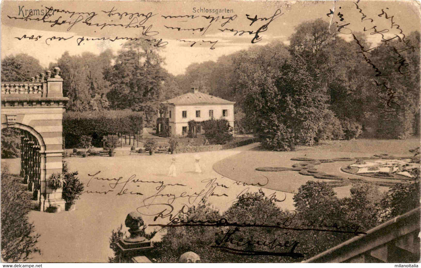 Kremsier - Schlossgarten * 1907 - Repubblica Ceca