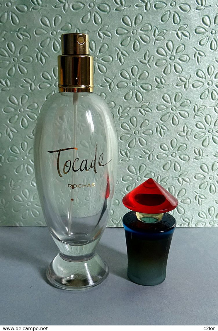 Flacon Spray   "TOCADE  "  De ROCHAS  VIDE/EMPTY   Eau De Toilette 50 Ml - Flaconi Profumi (vuoti)