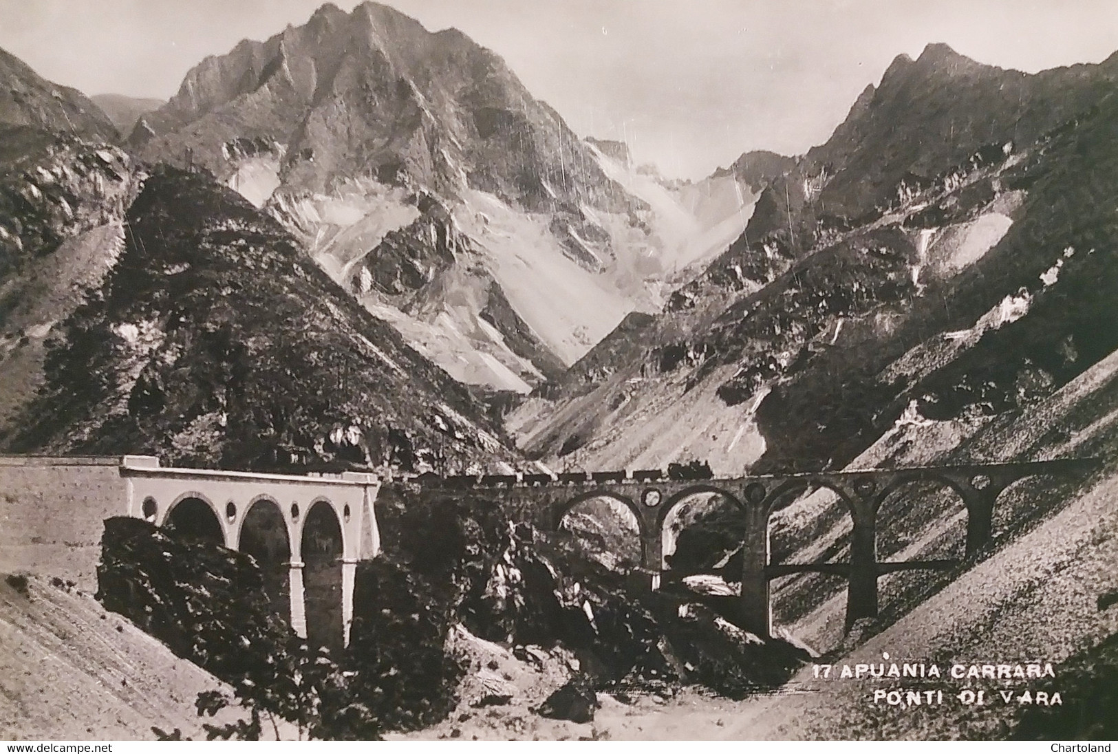 Cartolina - Apuania Carrara - Ponti Di Vara - 1955 Ca. - Massa