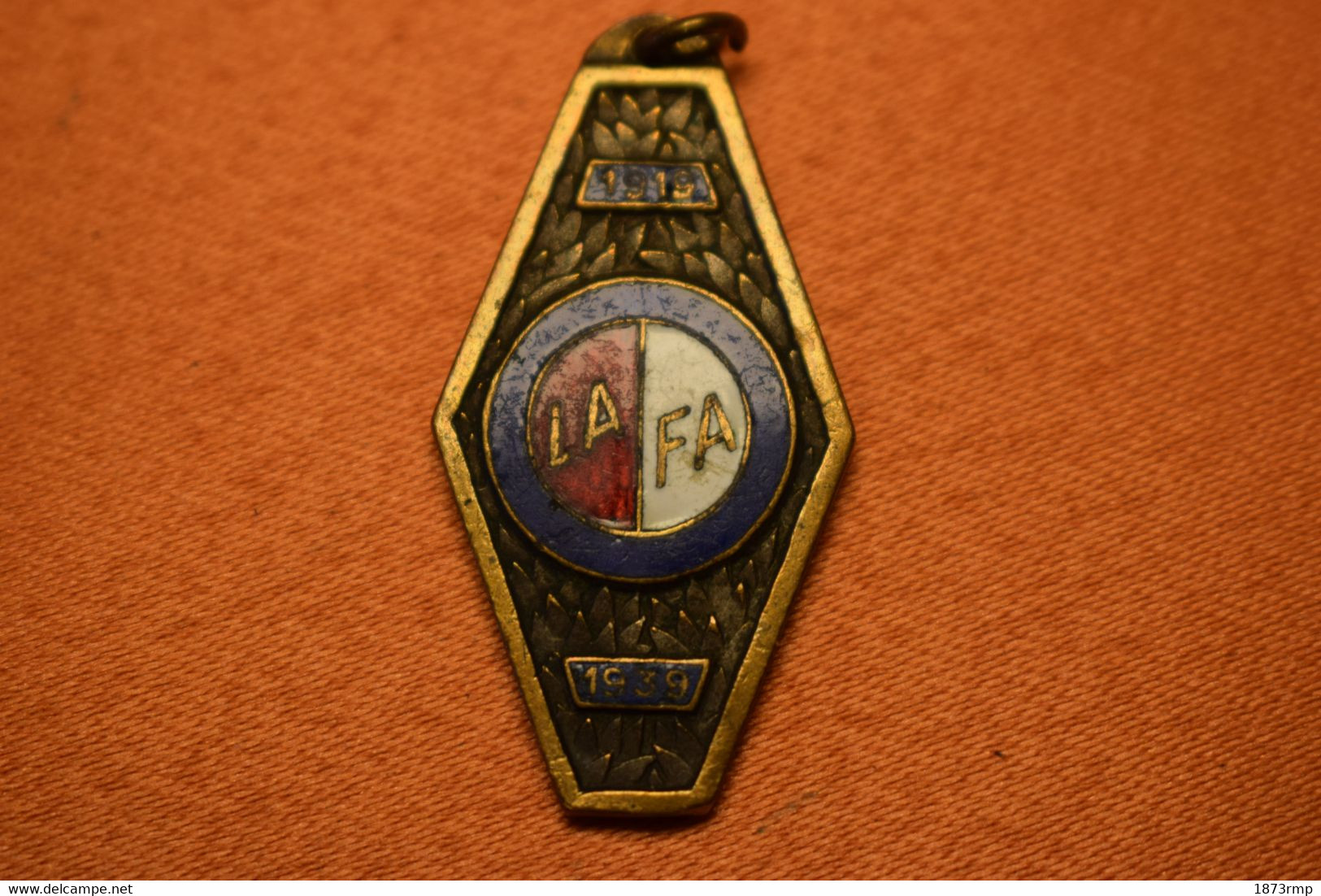 INSIGNE ANCIEN, MÉDAILLE LIGUE ALSACE FOOTBALL ASSOCIATIONS, - Other & Unclassified