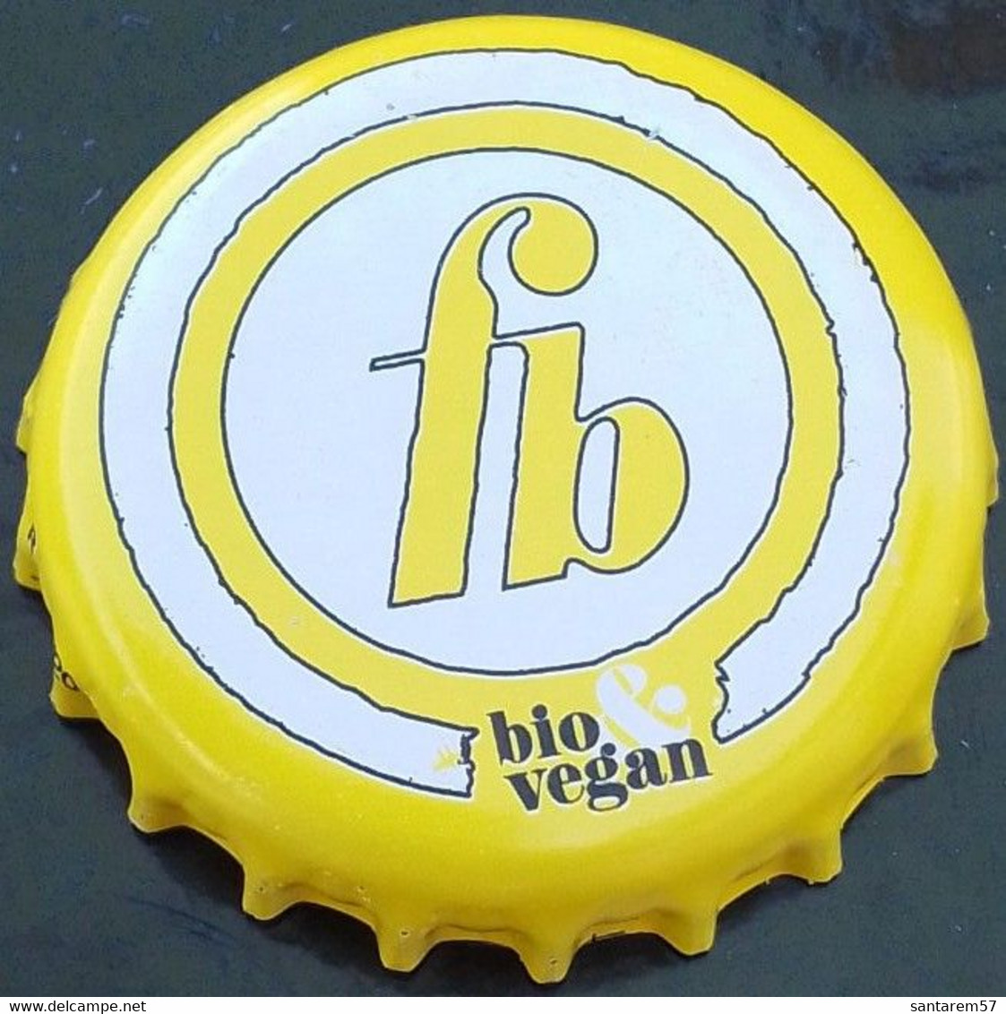 Luxembourg Capsule Bière Beer Crown Cap Funck Bricher Blonde Bio Vegan - Other & Unclassified