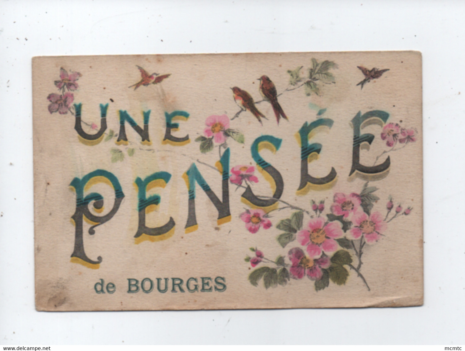 CPA - Une Pensée De Bourges - Bourges