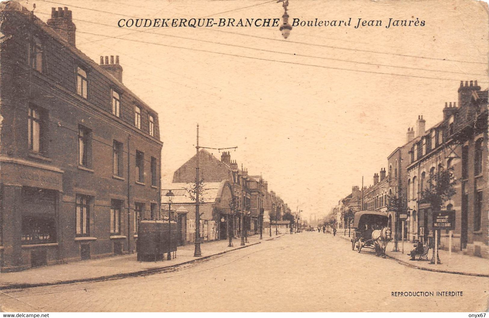 COUDEKERQUE-BRANCHE-Dunkerque-59-Nord-Boulevard Jean-Jaurès- - Coudekerque Branche