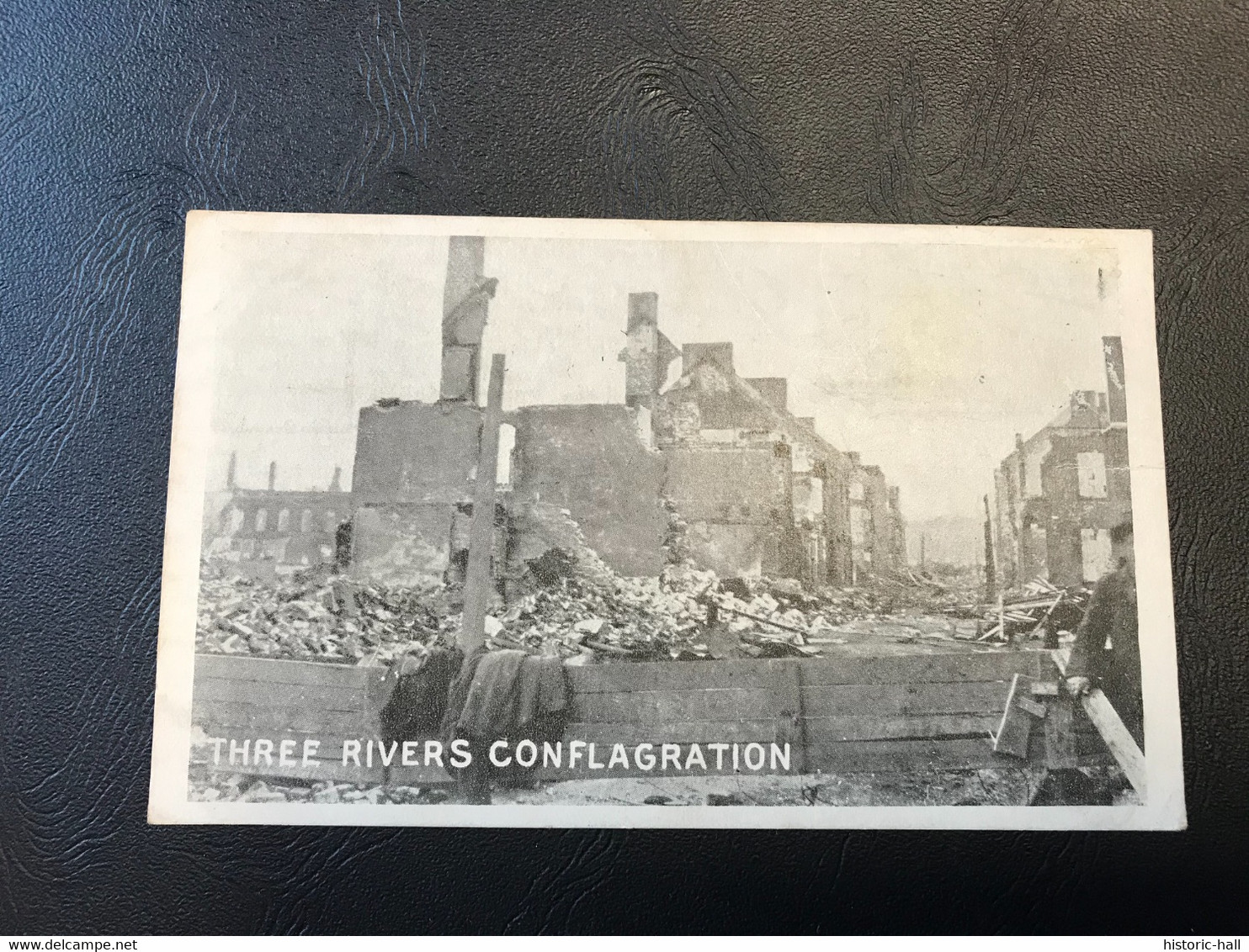 (Trois Rivieres) THREE RIVERS Conflagration - 1908 - Trois-Rivières