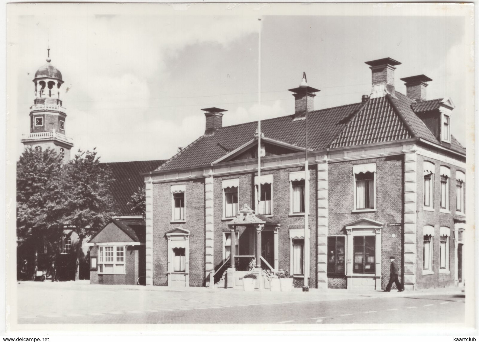 Lemmer, Gemeentehuis Met Herv. Kerk - (Friesland, Nederland) - Lemmer