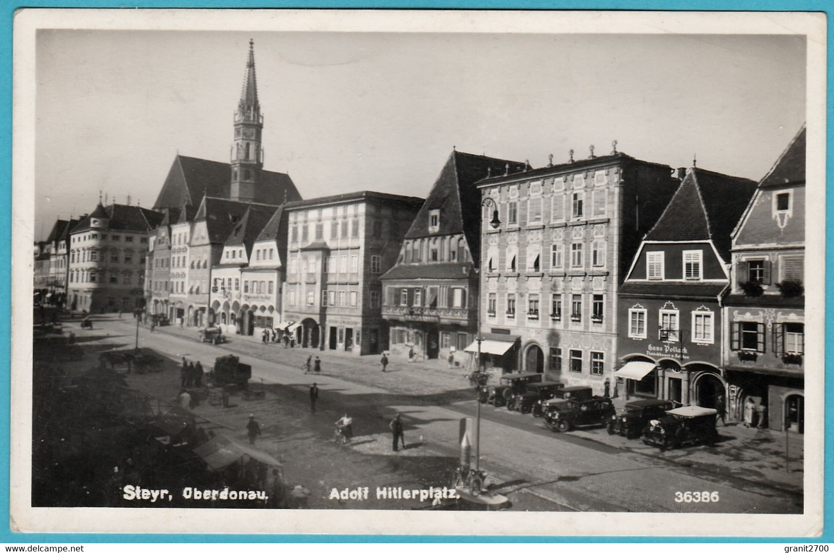 Steyr, Oberdonau. Feldpost 1943 - Steyr