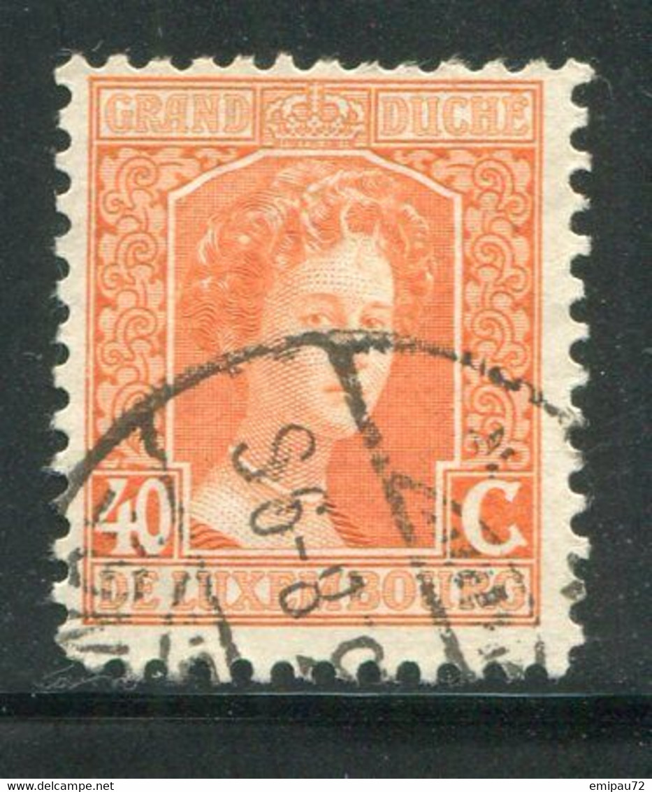 LUXEMBOURG- Y&T N°103- Oblitéré - 1914-24 Maria-Adelaide