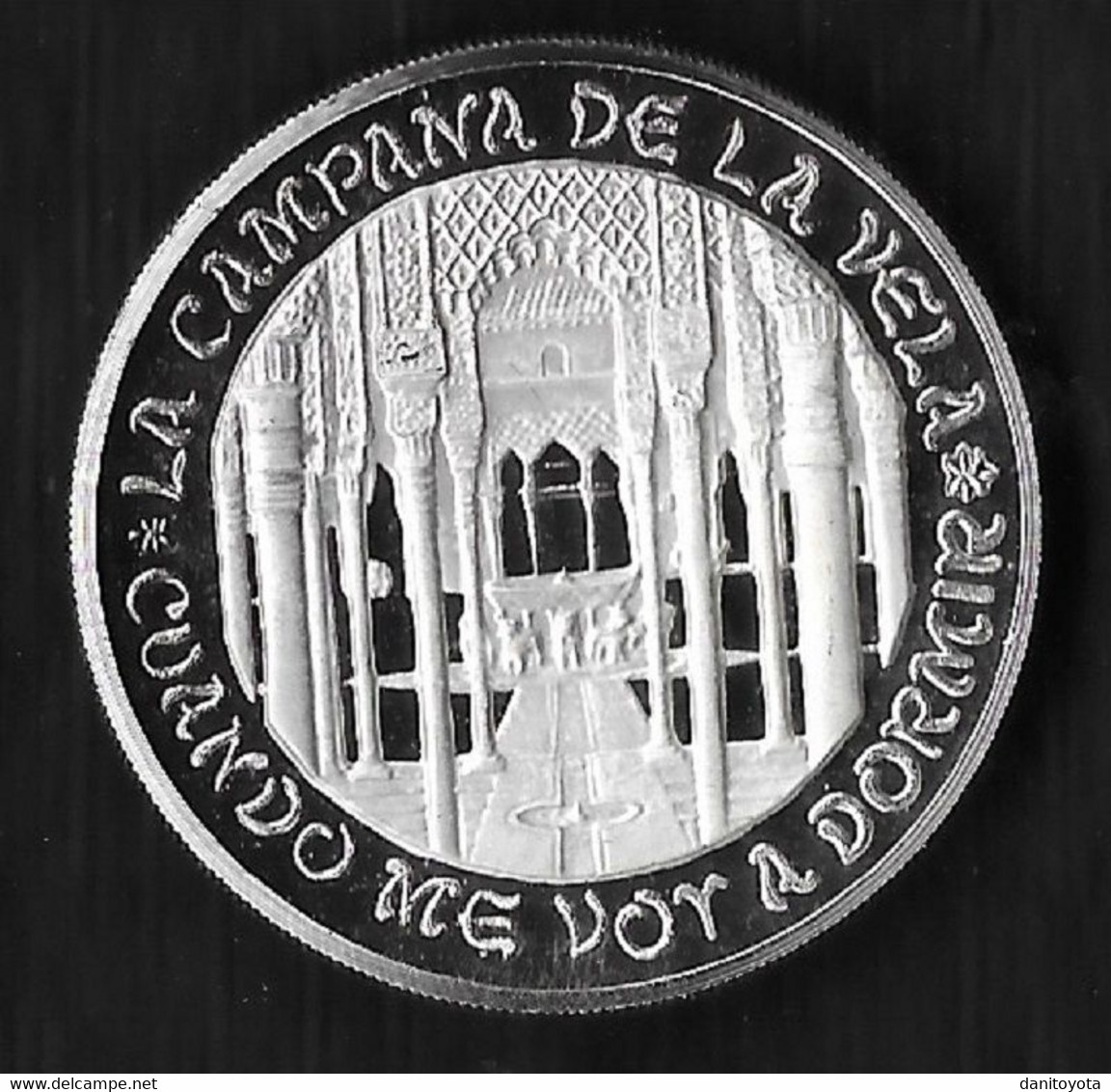 MEDALLA DE PLATA. ACUÑACIONES IBERICAS SERIE PROVINCIAS ANDALUZAS. GRANADA - Notgeld