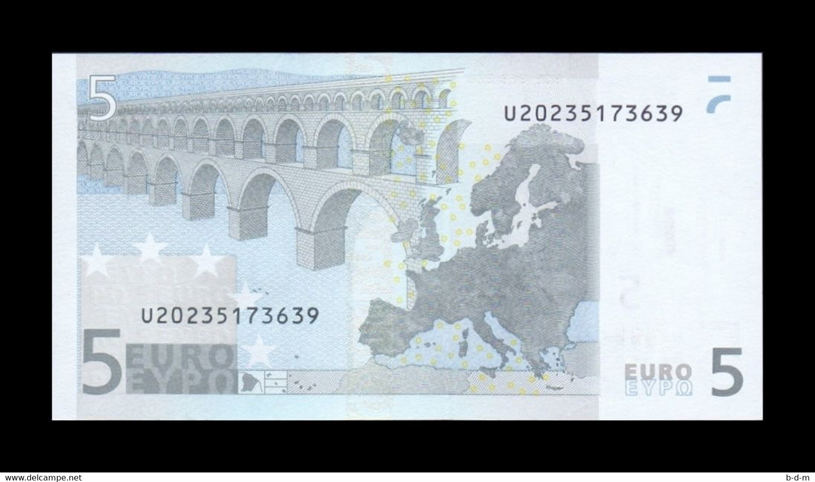 Francia France Error 5 Euros 2002 Pick 1u SC UNC - Oddities