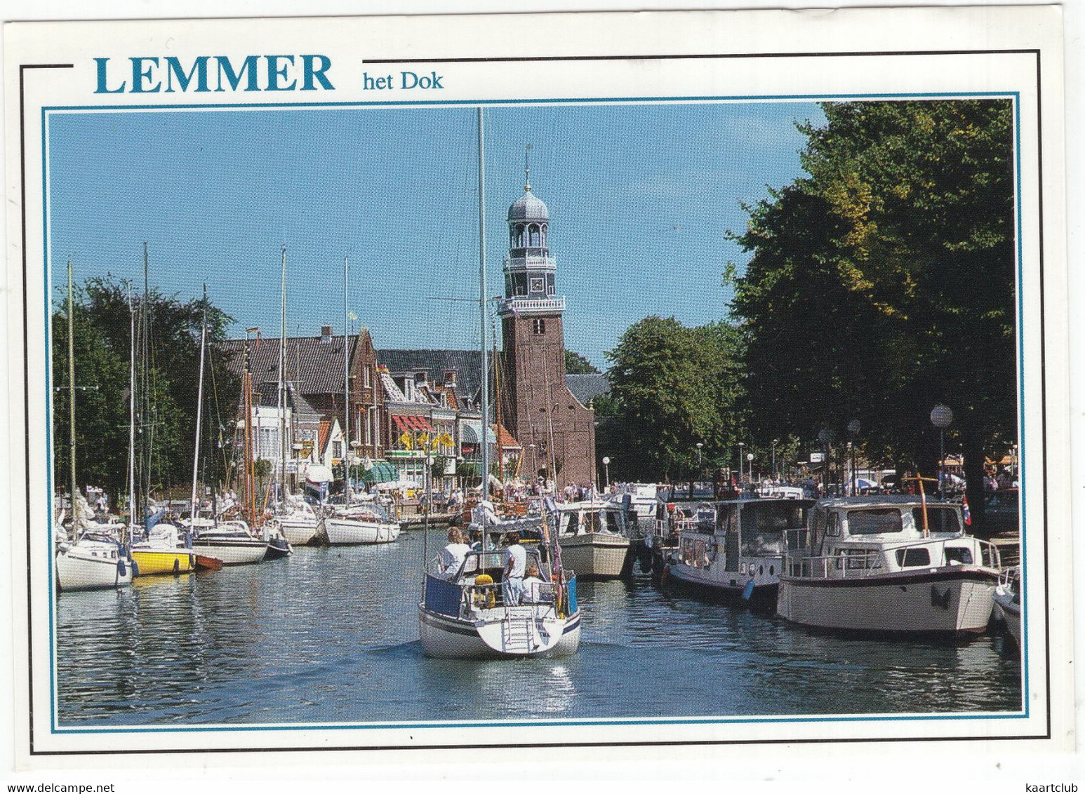 Lemmer - Het Dok - (Friesland, Nederland) - Jacht/Boot - Lemmer