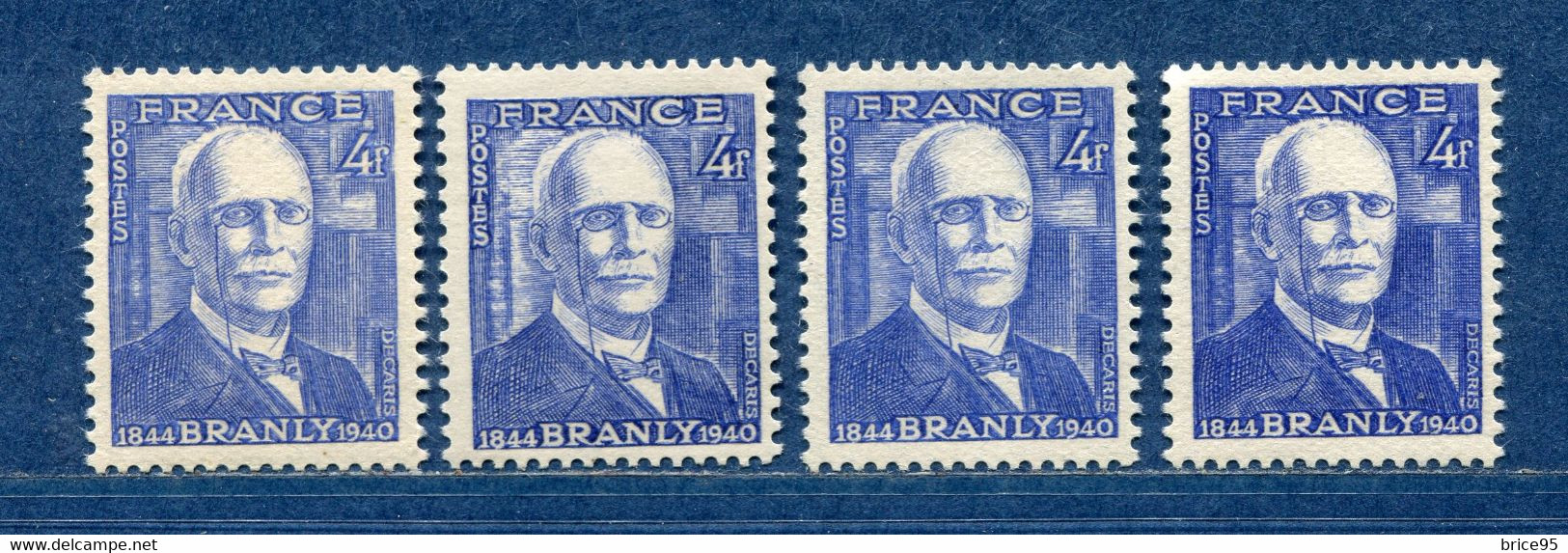 ⭐ France - Variété - YT N° 599 - Couleurs - Pétouilles - Neuf Sans Charnière - 1944 ⭐ - Neufs