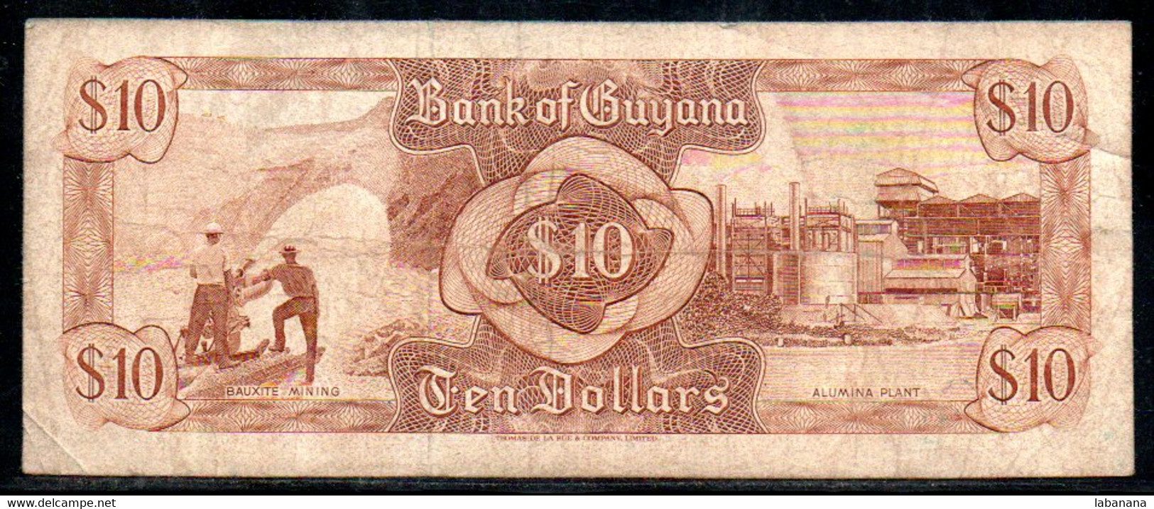 329-Guyana 10$ 1992 A23 Sig.9 - Haiti