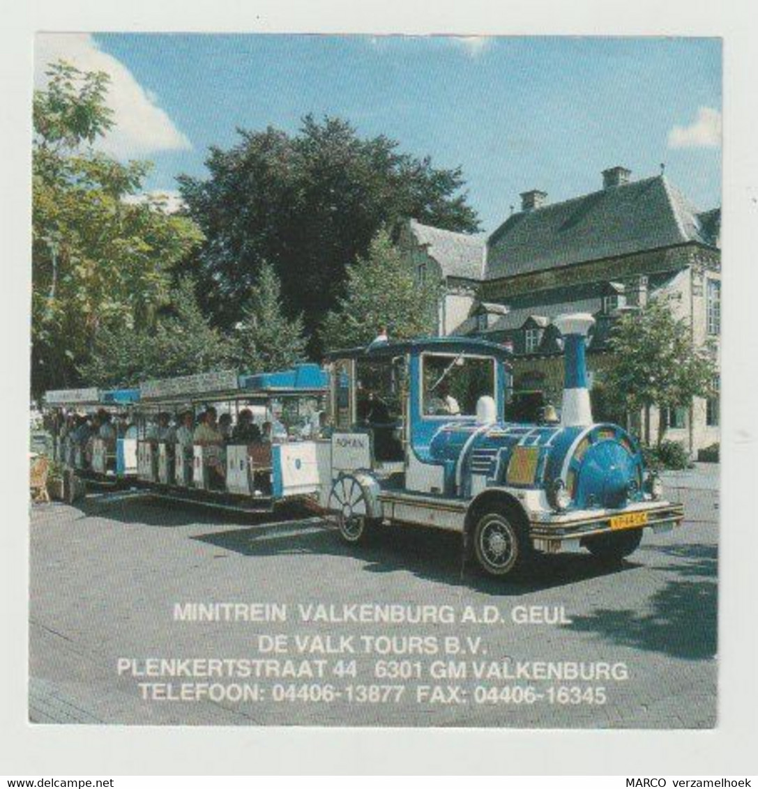 Vervoersbewijs Minitrein De Valk Tours Valkenburg (NL) - Europa
