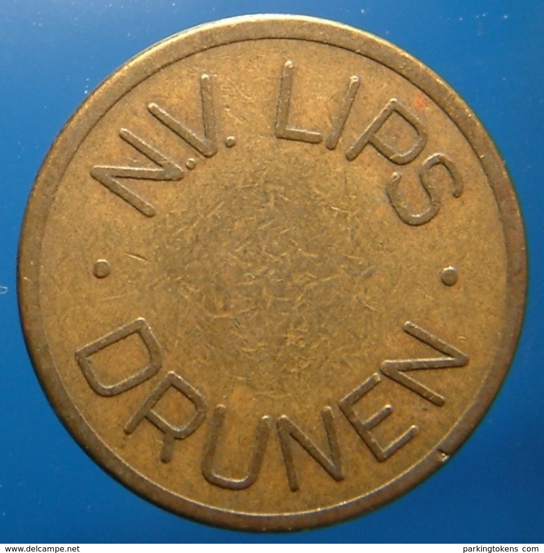 KB263-1 - N.V. LIPS DRUNEN - Drunen - B 22.0mm - Koffie Machine Penning - Coffee Machine Token - Firma's