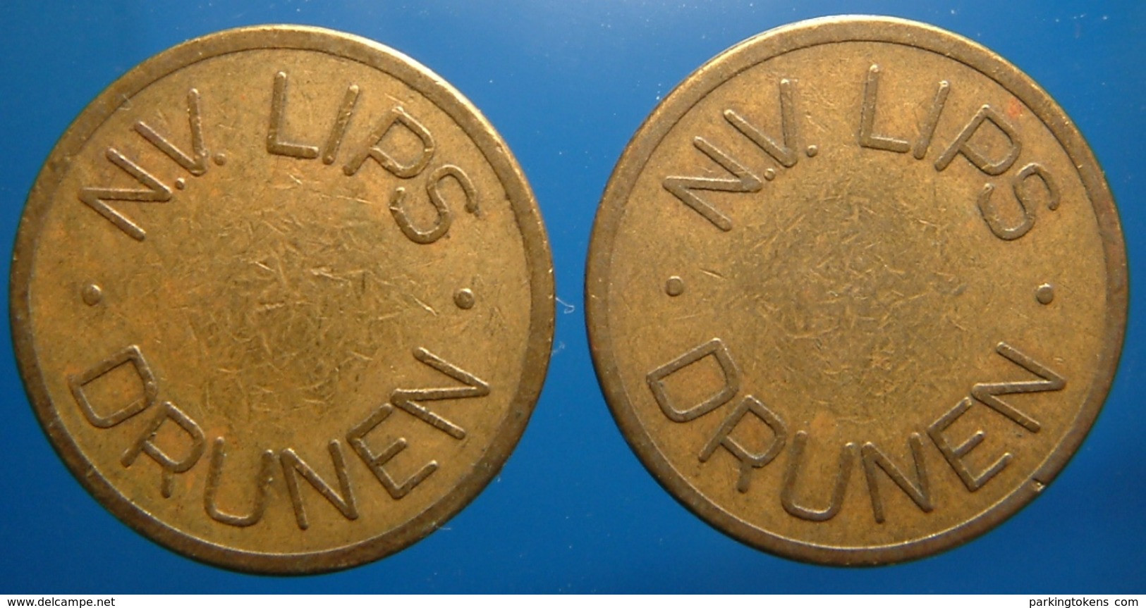 KB263-1 - N.V. LIPS DRUNEN - Drunen - B 22.0mm - Koffie Machine Penning - Coffee Machine Token - Professionnels/De Société