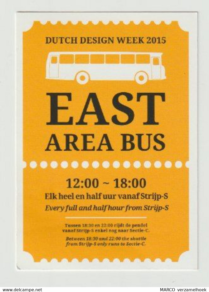 Vervoersbewijs EAST Area Bus 2015 Eindhoven (NL) - Europa