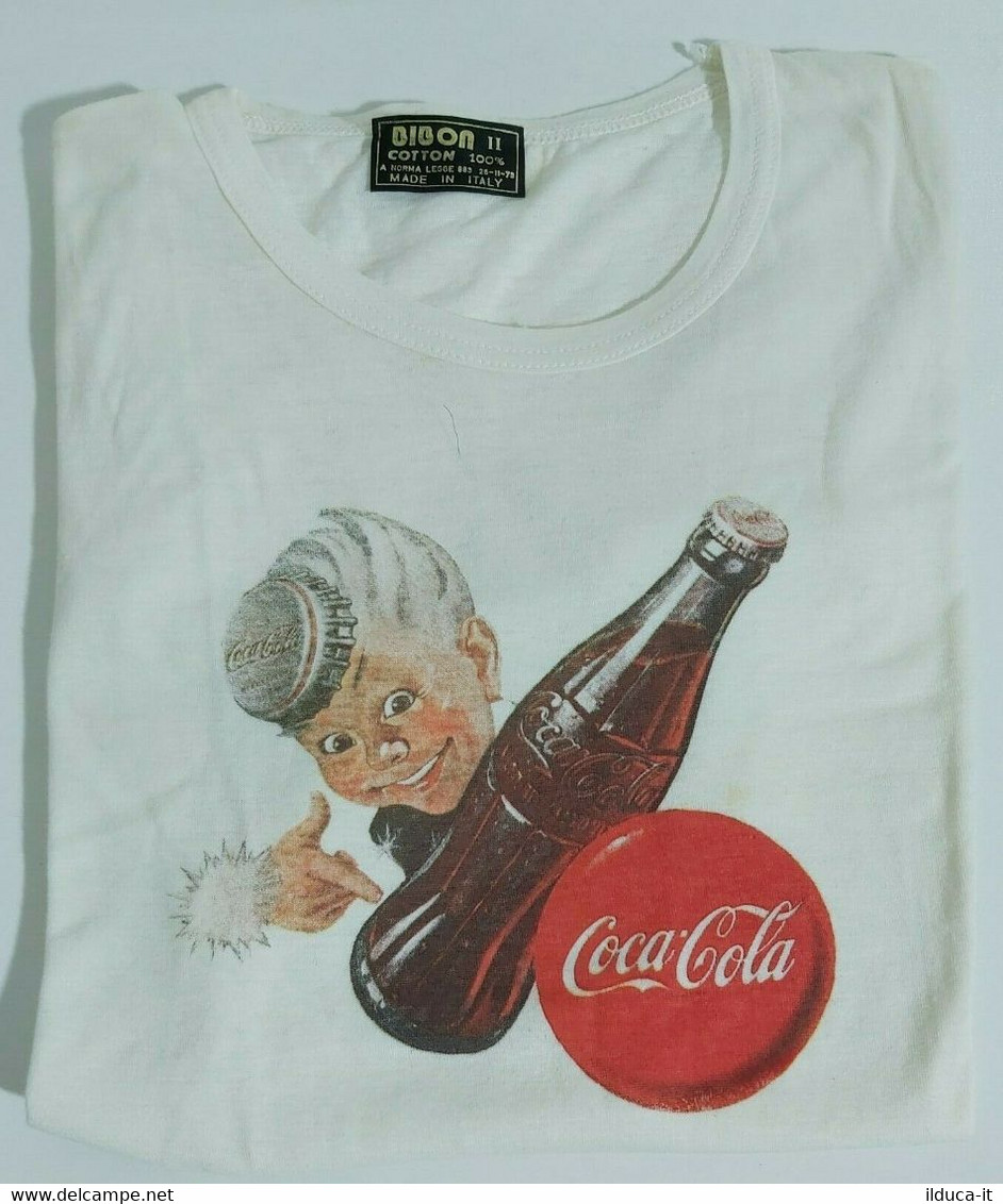 10651 T-Shirt Vintage - COCA COLA - Misura S - Andere & Zonder Classificatie