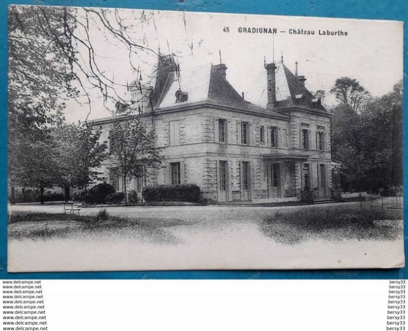 CPA - GRADIGNAN - Château Laburthe - Gradignan