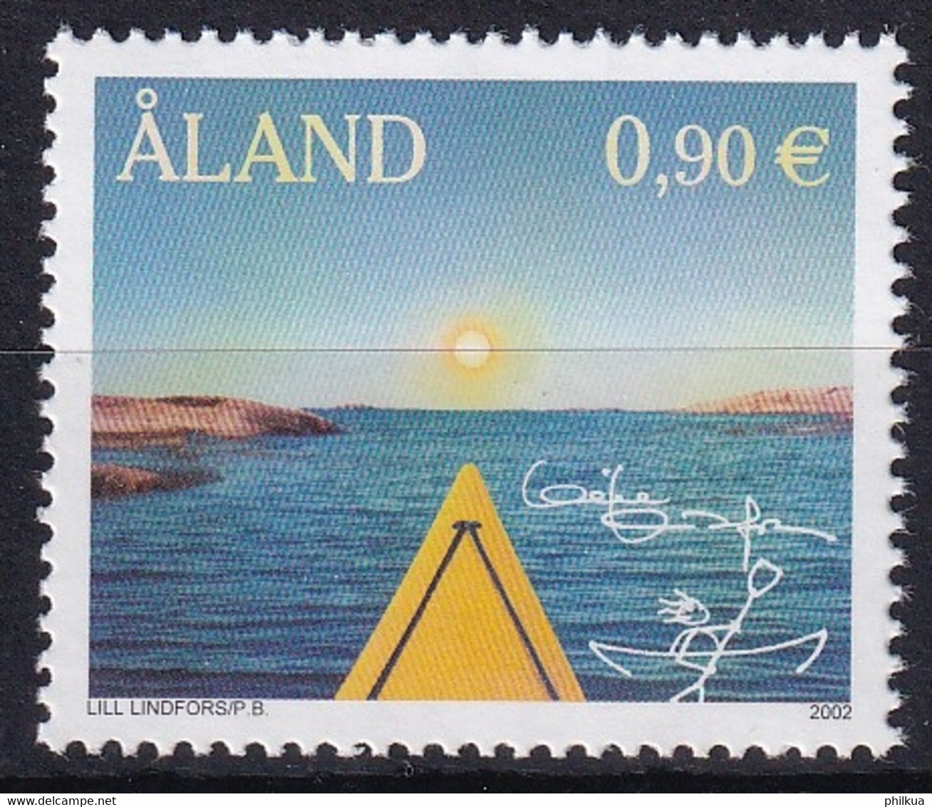 MiNr. 209 Finnland Alandinseln2002, 12. Aug. Mein Åland Postfrisch/**/MNH - Aland