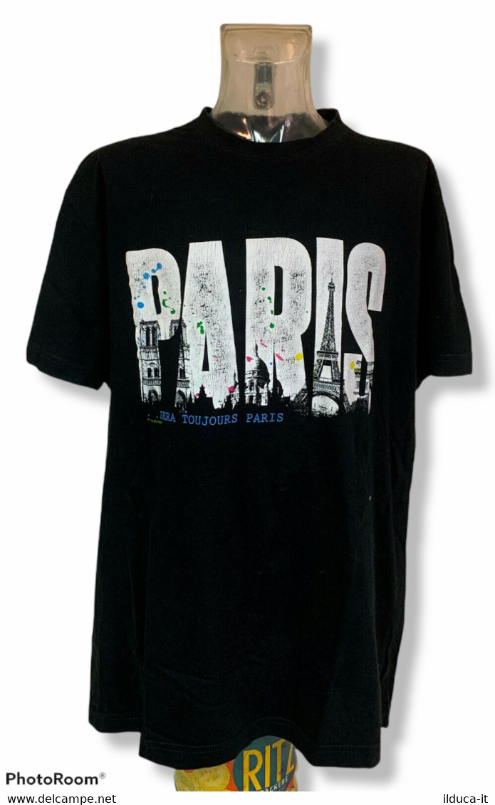 15599 T-Shirt - PARIS - Art De Paris - Misura M - Andere & Zonder Classificatie