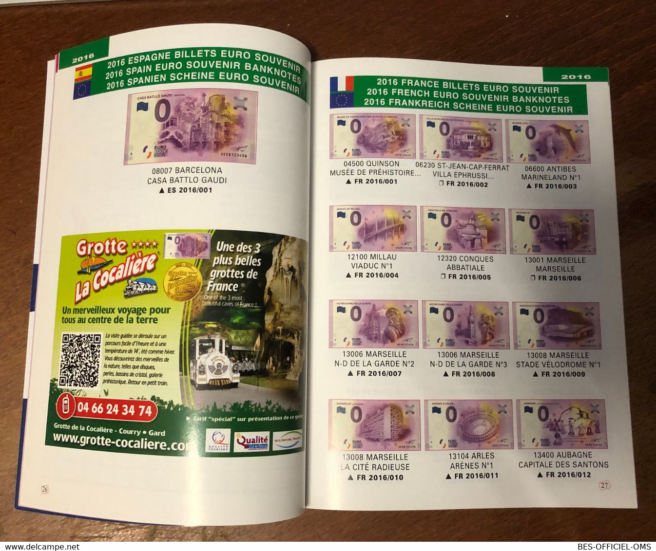 CATALOGUE L'ÉSSENTIEL DES BILLETS EURO SOUVENIR DE 2015 À 2017 PAPER MONEY 0 EURO SCHEIN BANKNOTE - Specimen