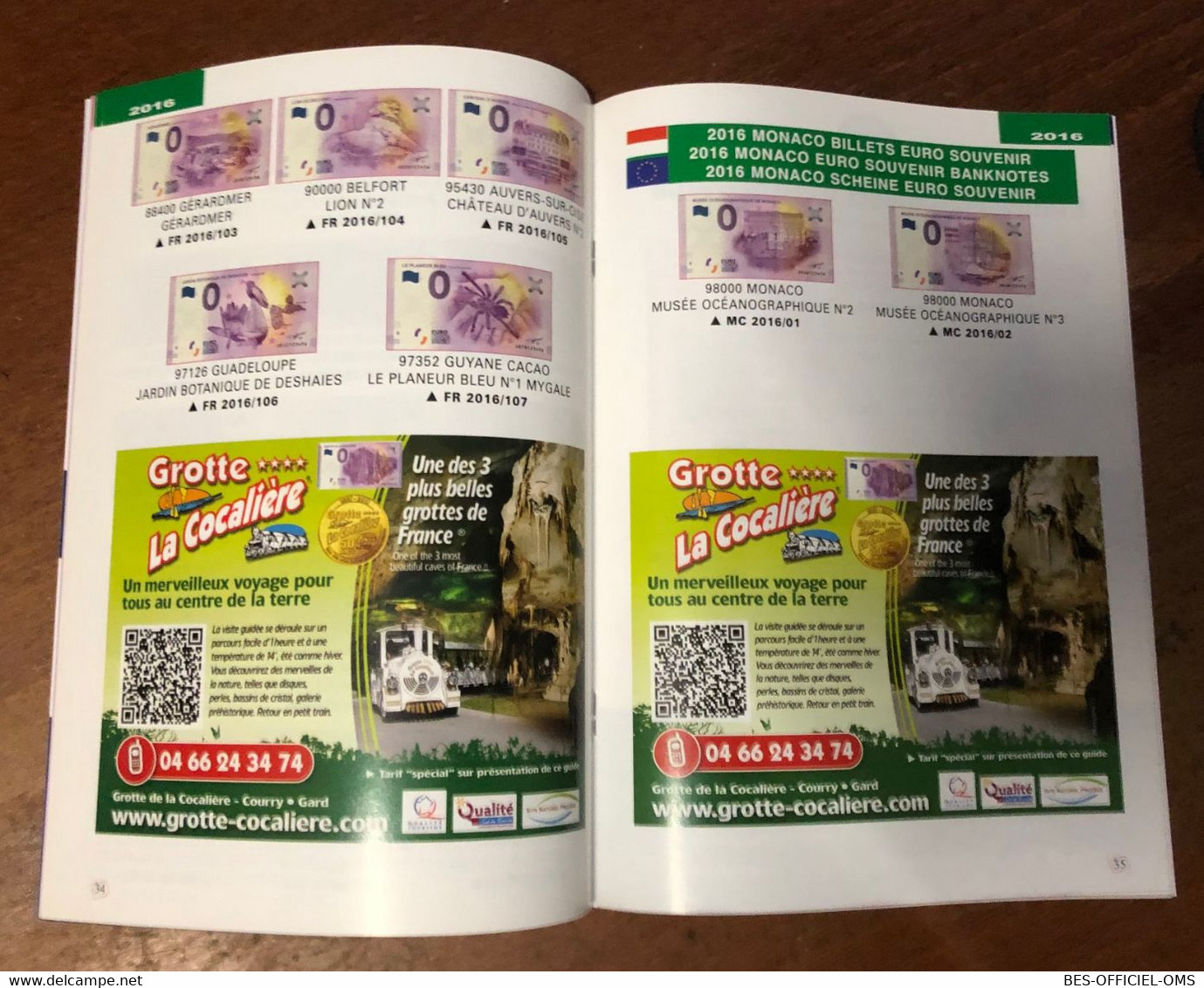 CATALOGUE L'ÉSSENTIEL DES BILLETS EURO SOUVENIR DE 2015 À 2017 PAPER MONEY 0 EURO SCHEIN BANKNOTE