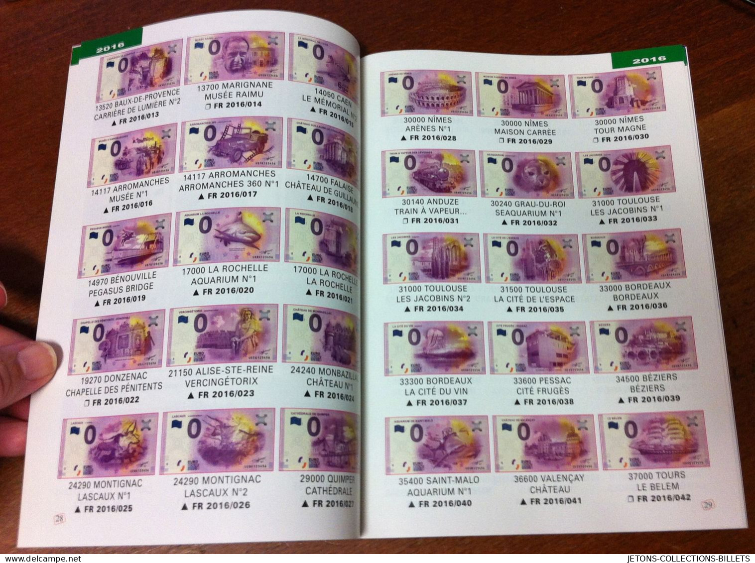CATALOGUE L'ÉSSENTIEL DES BILLETS EURO SOUVENIR DE 2015 À 2017 PAPER MONEY 0 EURO SCHEIN BANKNOTE