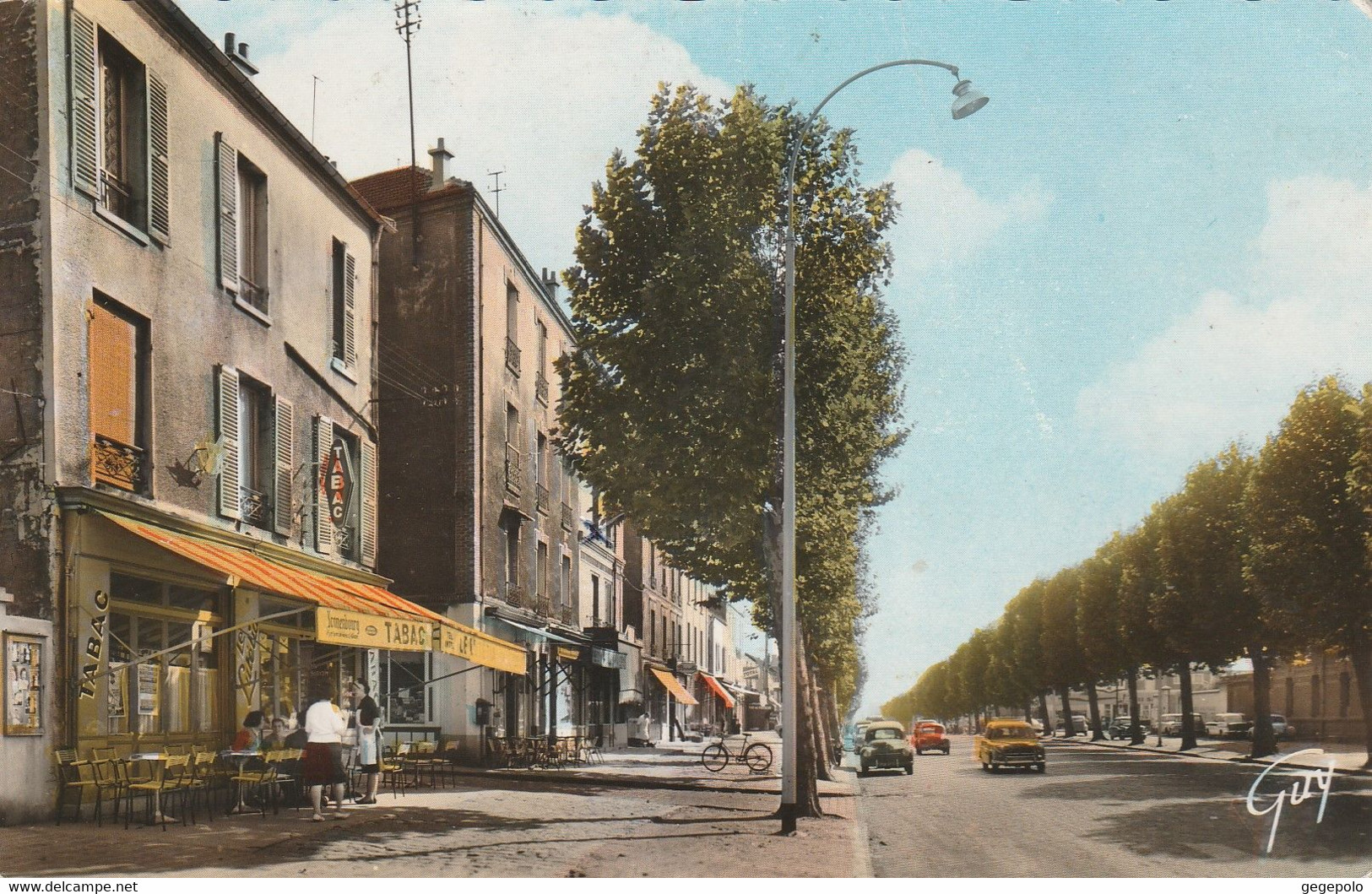 PIERREFITTE - Le Tabac Biron Et L'avenue Elisée-Rectus - Pierrefitte Sur Seine