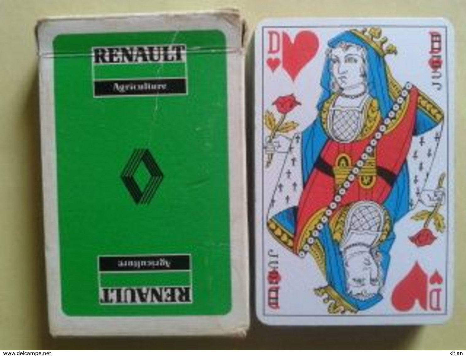 RENAULT . Agriculture. Jeu De 32 Cartes. Usagé Dans Sa Boite Carton - Carte Da Gioco