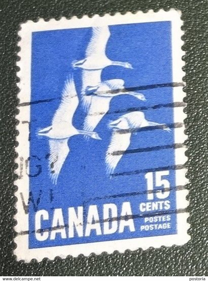 Canada - 1963 - Michel 357 - Gebruikt  - Cancelled - Grote Canadese Ganzen - Oblitérés
