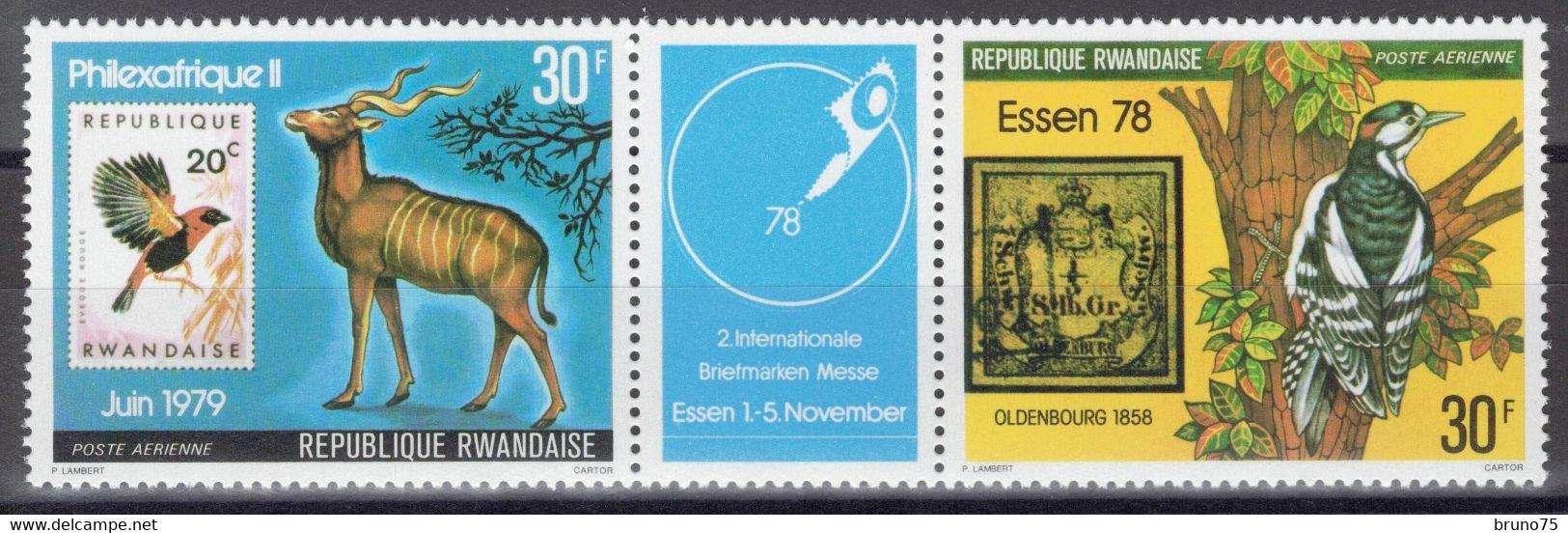 Rwanda - YT PA 12-13 ** MNH - 1978 - Philexafrique II - Otros & Sin Clasificación