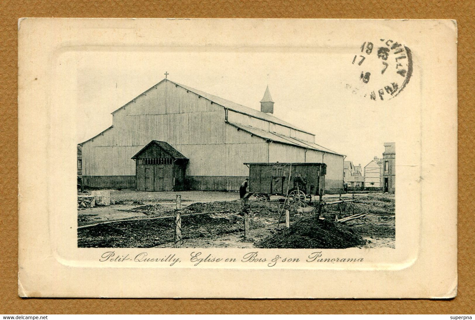 LE PETIT-QUEVILLY  (76) : " EGLISE EN BOIS " - Le Petit-quevilly