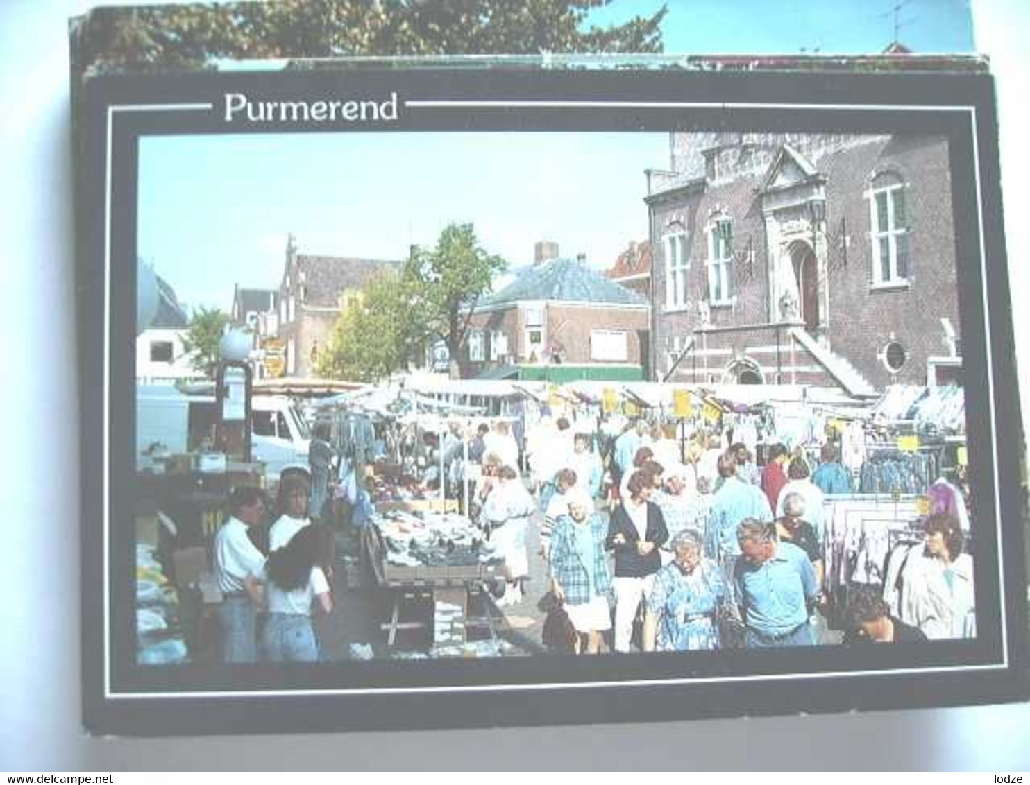 Nederland Holland Pays Bas Purmerend Met Kleurrijke Markt - Purmerend