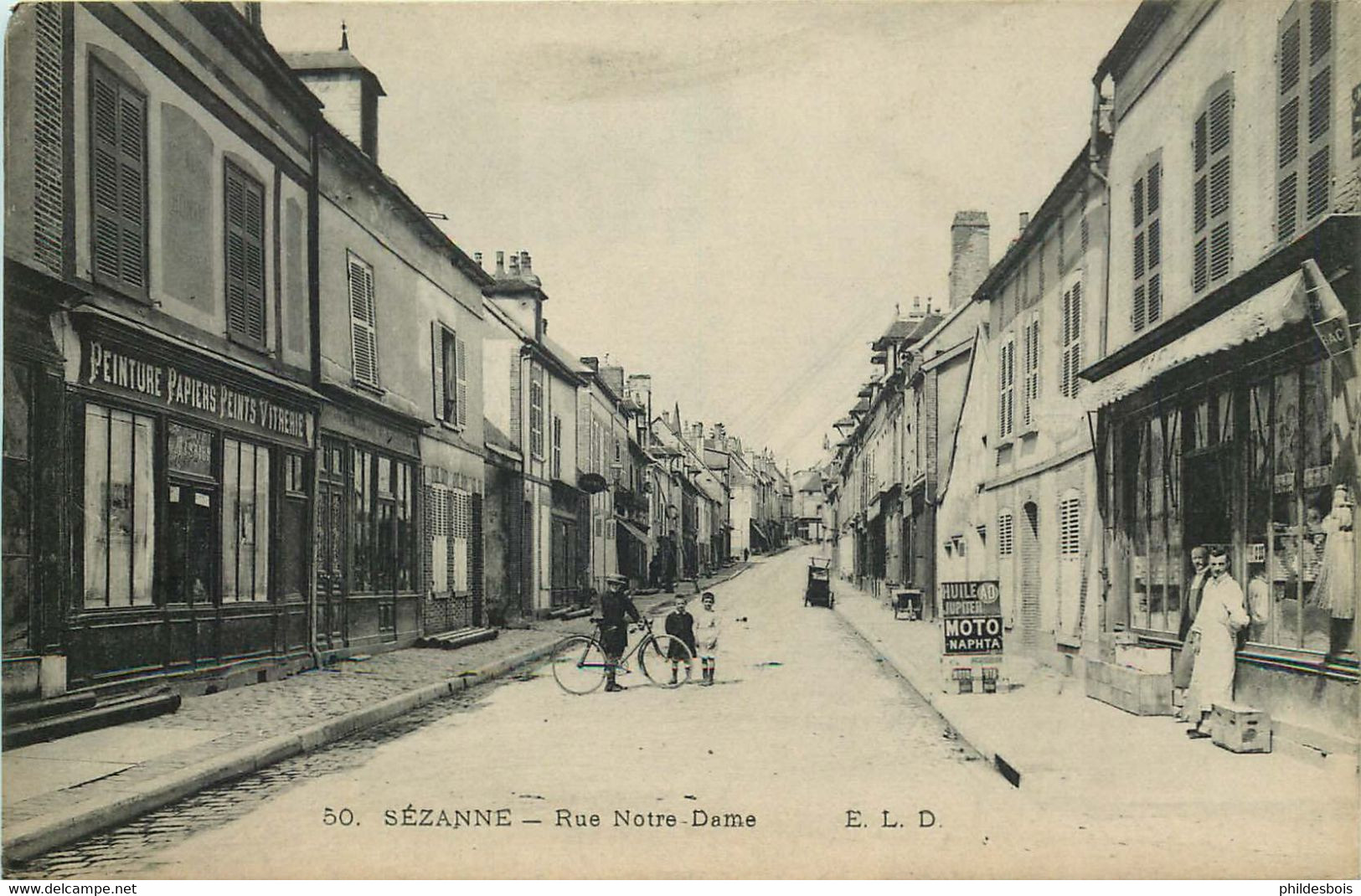 MARNE  SEZANNE  Rue Notre Dame - Sezanne