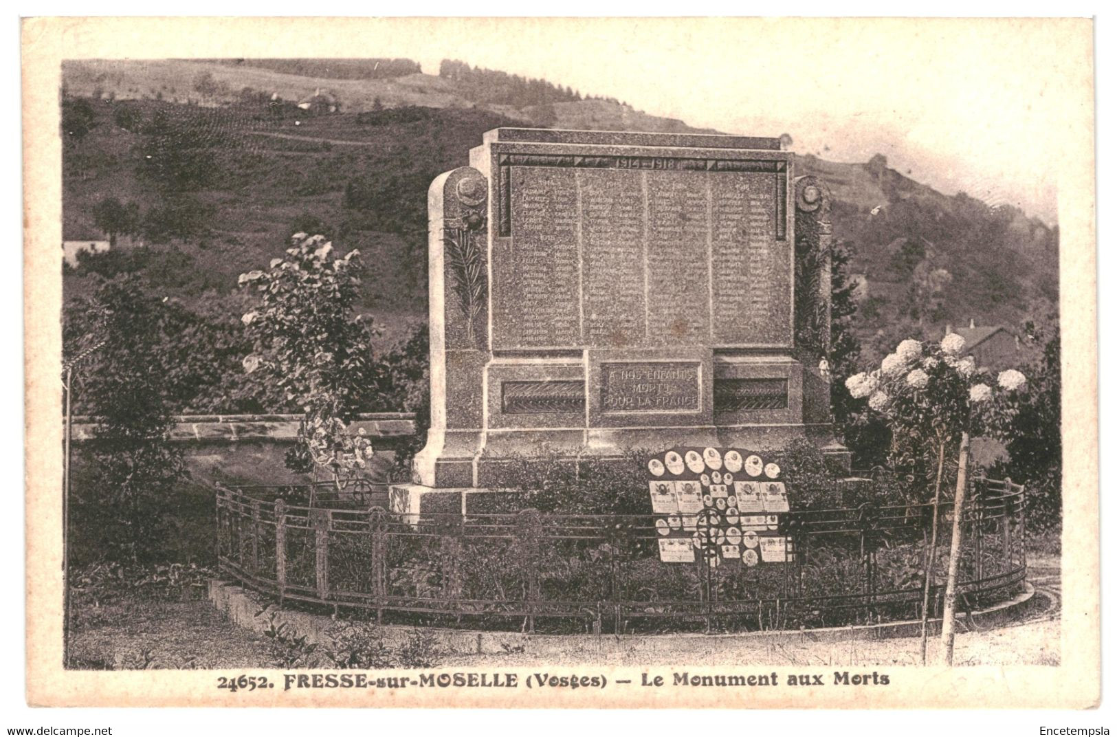 CPA - Carte Postale -France  Fresse Sur Moselle- Monument Aux Morts VM37536x - Fresse Sur Moselle