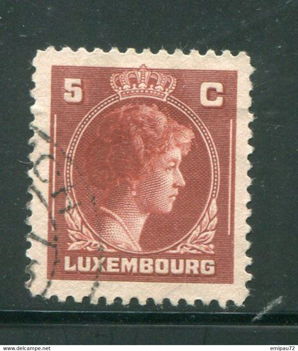 LUXEMBOURG- Y&T N°334- Oblitéré - 1944 Charlotte Right-hand Side