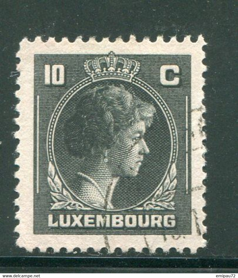 LUXEMBOURG- Y&T N°335- Oblitéré - 1944 Charlotte Right-hand Side