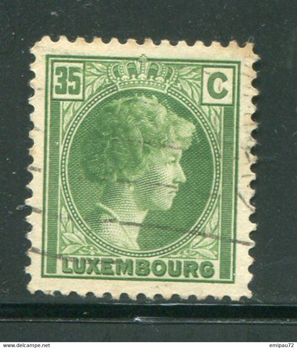 LUXEMBOURG- Y&T N°339- Oblitéré - 1944 Charlotte Right-hand Side